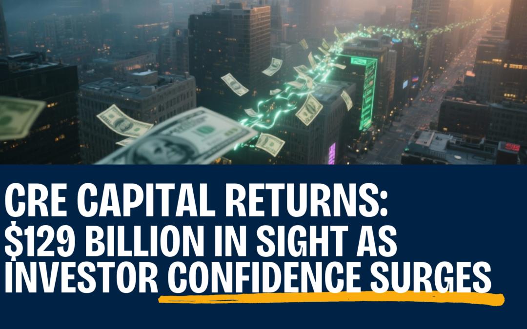 CRE Capital Returns: $129 Billion in Sight as Investor Confidence Surges