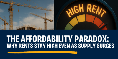 The Affordability Paradox: Why Rents Stay High Even as Supply Surges