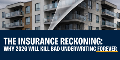 The Insurance Reckoning: Why 2026 Will Kill Bad Underwriting Forever
