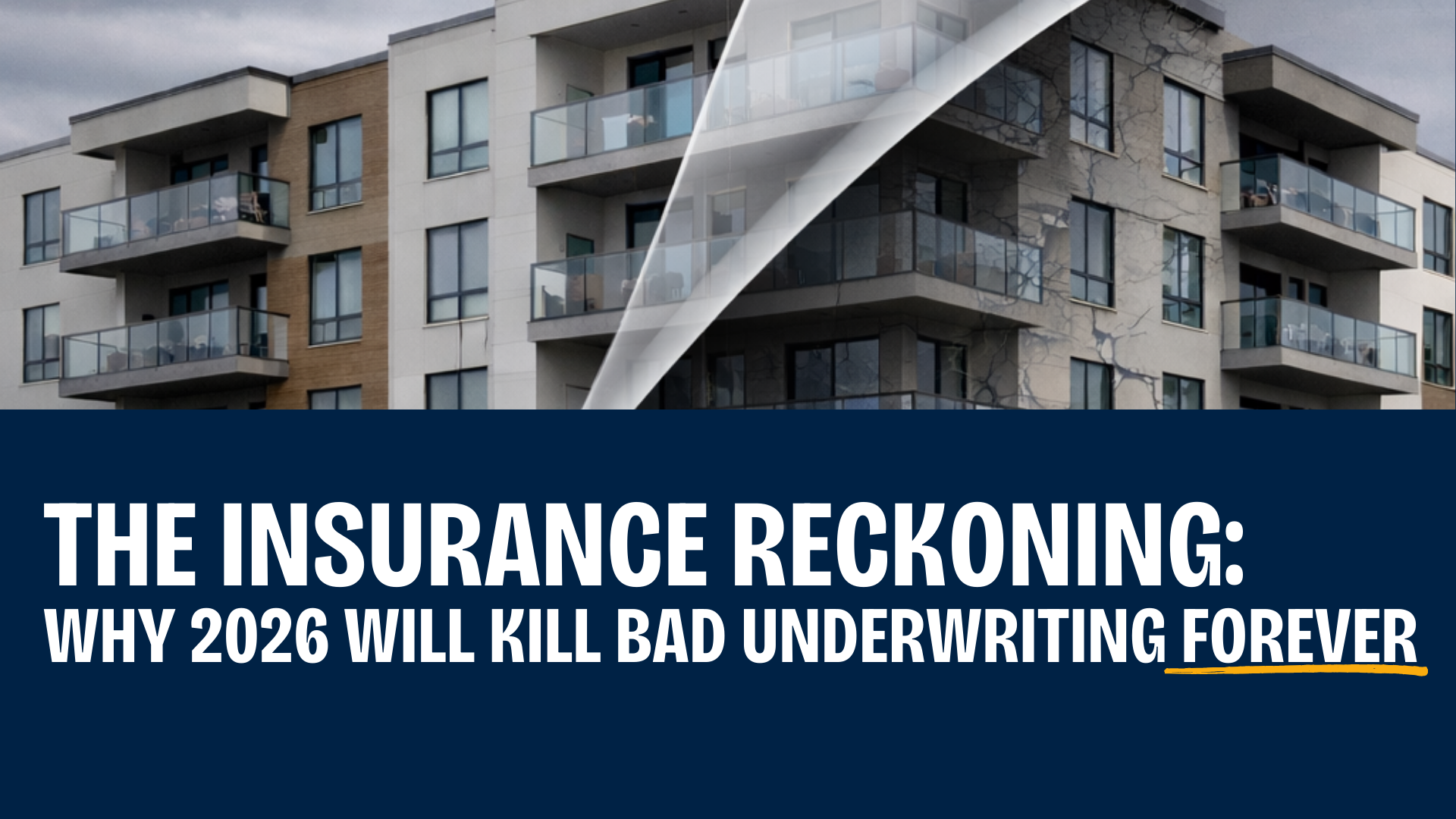 The Insurance Reckoning: Why 2026 Will Kill Bad Underwriting Forever ...